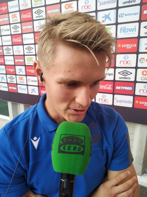 Odegaard: "He culminado una gran contra y un gran pase de Portu" Odegaard: "He culminado una gran contra y un gran pase de Portu"