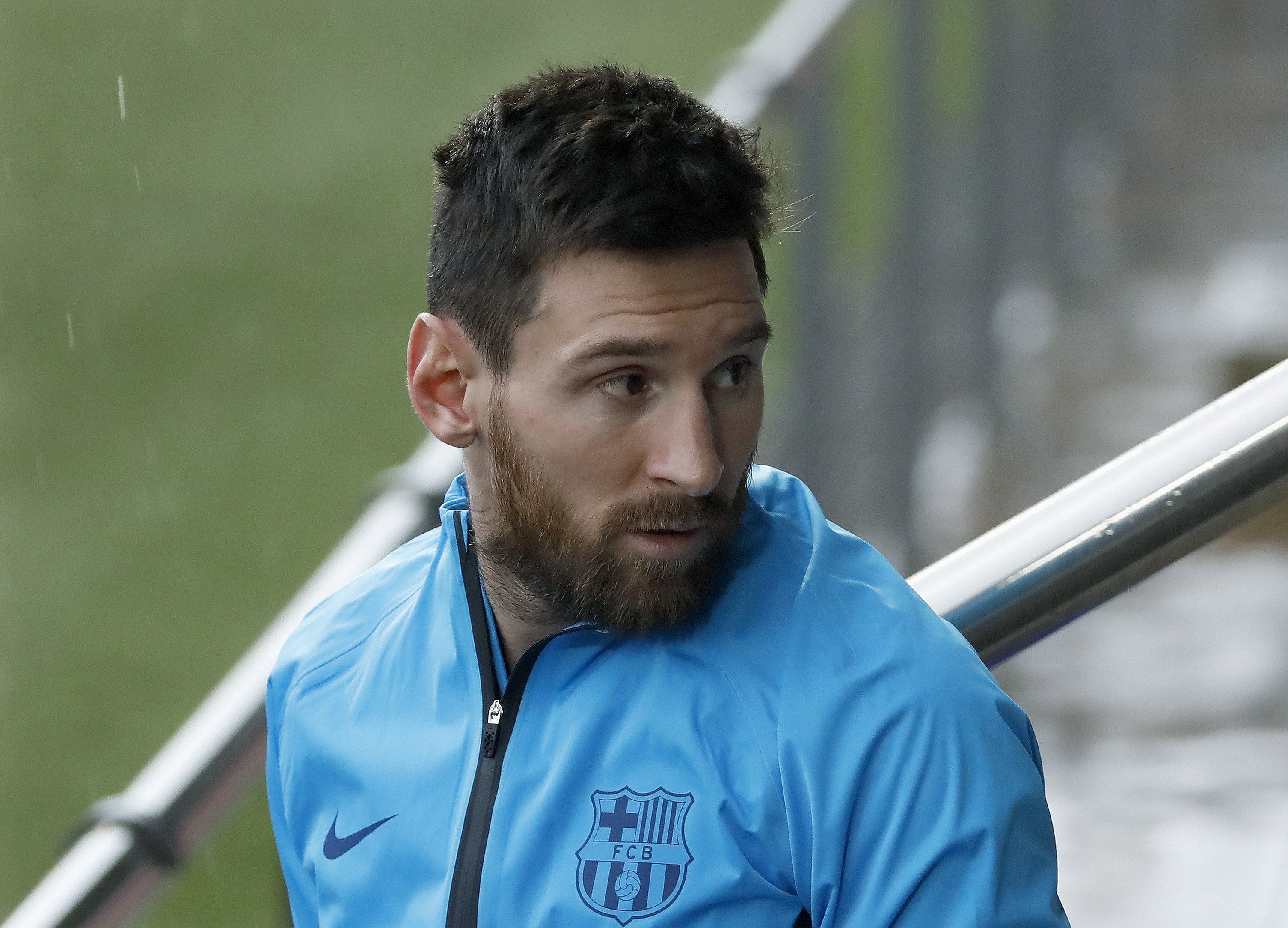 Messi sigue sin entrenarse con el grupo Messi sigue sin entrenarse con el grupo