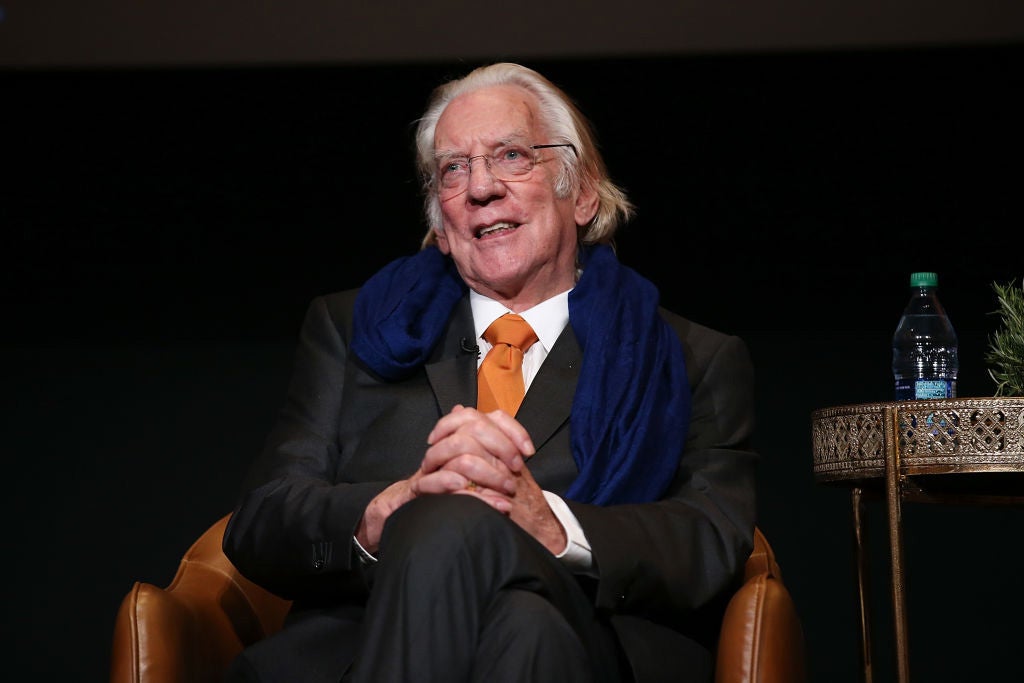 Donald Sutherland, tercer Premio Donostia por "medio siglo de excelencia interpretativa" Donald Sutherland, tercer Premio Donostia por "medio siglo de excelencia interpretativa"