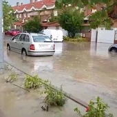Fuertes tormentas provocan inundaciones e incidencias en el centro peninsular Fuertes tormentas provocan inundaciones e incidencias en el centro peninsular