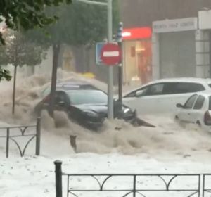 Graves inundaciones en el municipio madrileño de Arganda del Rey a causa del temporal Graves inundaciones en el municipio madrileño de Arganda del Rey a causa del temporal