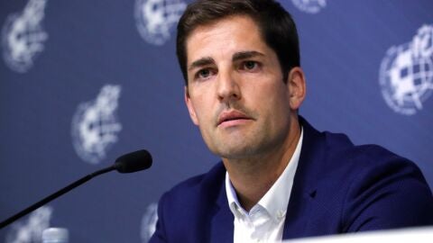 Robert Moreno, seleccionador espa&ntilde;ol de f&uacute;tbol 