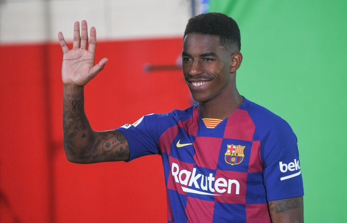 El polémico tuit del Barça con Junior Firpo como protagonista que ha indignado a la afición del Betis El polémico tuit del Barça con Junior Firpo como protagonista que ha indignado a la afición del Betis