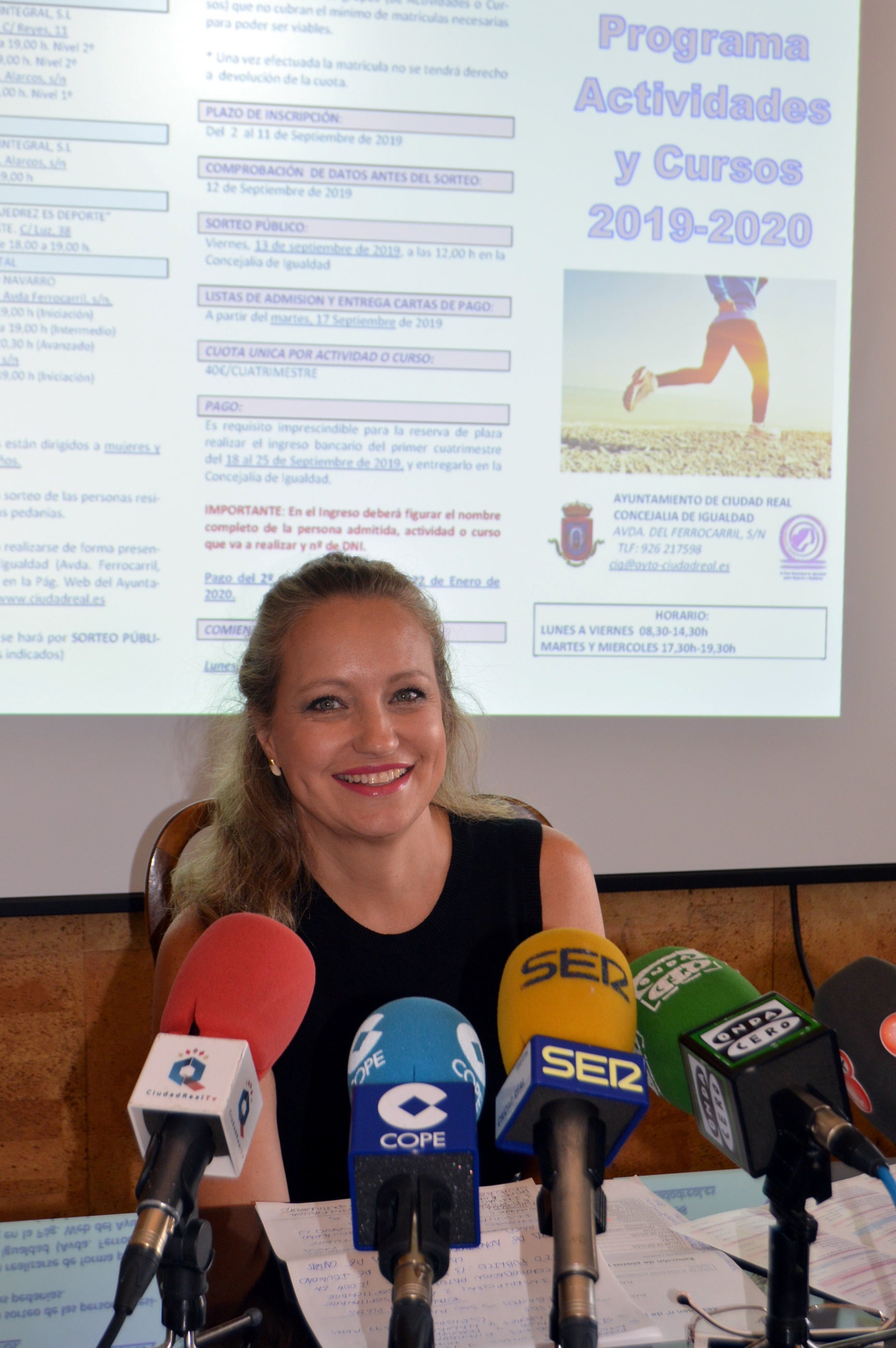 1.800 plazas para las actividades de igualdad del Ayuntamiento de Ciudad Real 1.800 plazas para las actividades de igualdad del Ayuntamiento de Ciudad Real