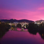 Anochecer en Ourense Anochecer en Ourense