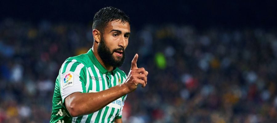 Nabil Fekir, en un partido con el Real Betis Nabil Fekir, en un partido con el Real Betis