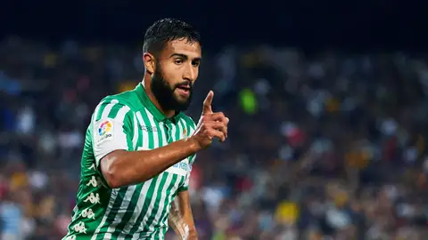 Nabil Fekir, en un partido con el Real Betis