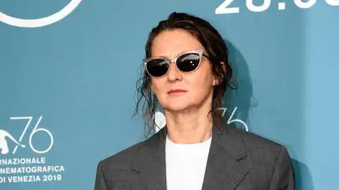 Lucrecia Martel, en el photocall de Venecia 2019 Es la presidenta del jurado de la sección oficial