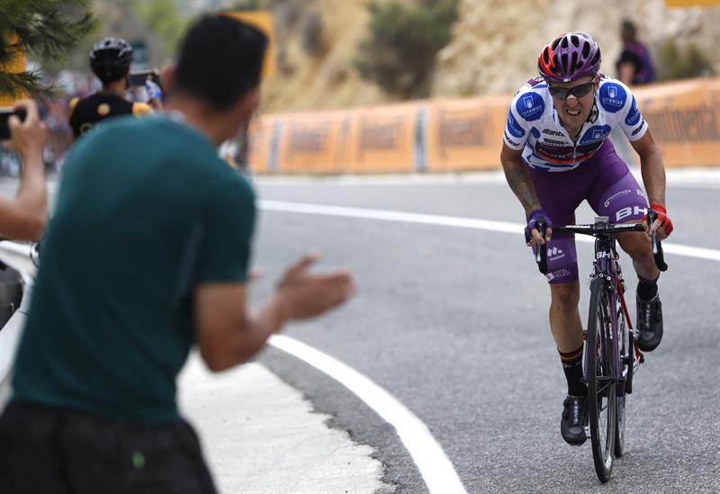 Madrazo conquista en solitario la quinta etapa de la Vuelta a España Madrazo conquista en solitario la quinta etapa de la Vuelta a España
