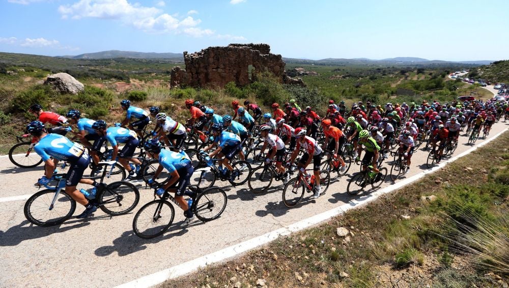 Una imagen de la Vuelta a España