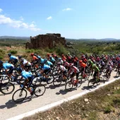 Una imagen de la Vuelta a España Una imagen de la Vuelta a España