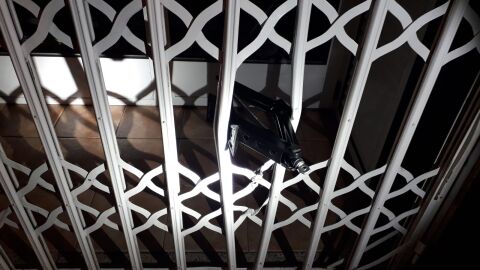 Estado del acceso a la llegada de las patrullas.