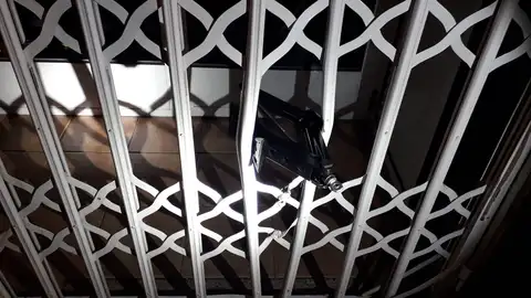 Estado del acceso a la llegada de las patrullas. Estado del acceso a la llegada de las patrullas.