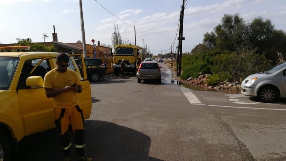Santanyí recupera la normalidad tras los efectos de la gota fría Santanyí recupera la normalidad tras los efectos de la gota fría