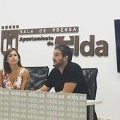 Diego Tomás, representante de la empresa Genion, durante la presentación de 'Elda Innova'. Diego Tomás, representante de la empresa Genion, durante la presentación de 'Elda Innova'.