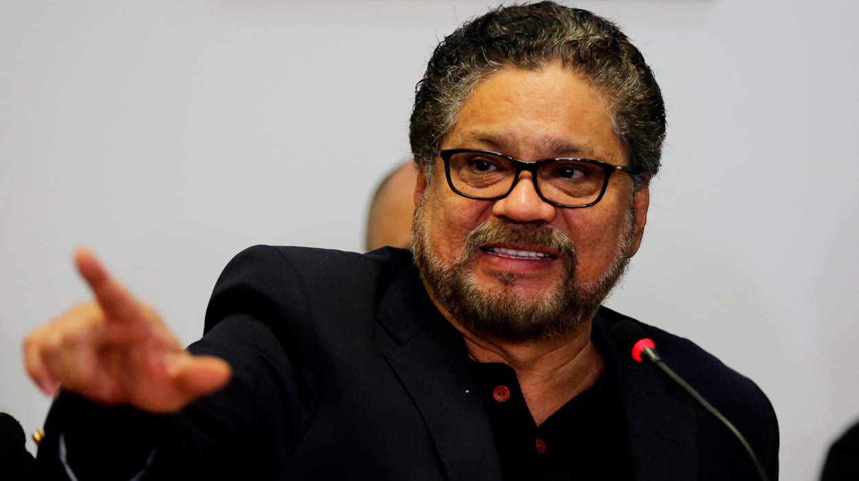 El disidente de las FARC, Iván Márquez, anuncia que retoma las armas El disidente de las FARC, Iván Márquez, anuncia que retoma las armas