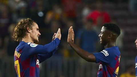 Griezmann y Dembel&eacute;
