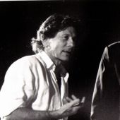 El director Roman Polanski y su productor, Luca Barbareschi, en una imagen del año 2000