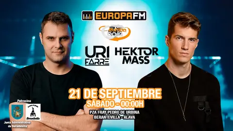 Fiesta Europa FM con Uri Farré y Hektor Mass Fiesta Europa FM con Uri Farré y Hektor Mass