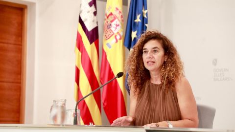 Pilar Costa, en Consell de Govern