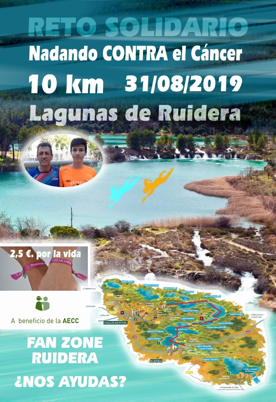 10 kilómetros solidarios en las Lagunas de Ruidera para luchar contra el cáncer 10 kilómetros solidarios en las Lagunas de Ruidera para luchar contra el cáncer