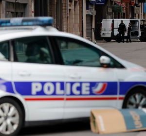 Un coche de policía en Francia, en una imagen de archivo Un coche de policía en Francia, en una imagen de archivo