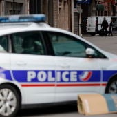Un coche de policía en Francia, en una imagen de archivo