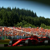 Charles Leclerc, en Bélgica Charles Leclerc, en Bélgica