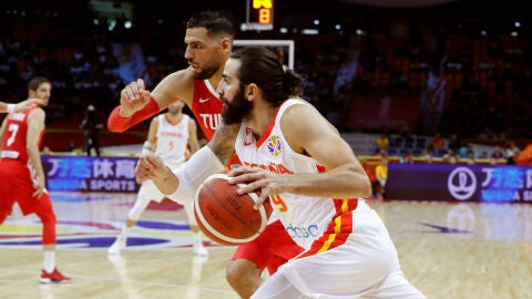 Ricky Rubio, ante T&uacute;nez