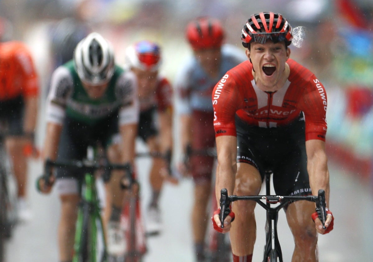 Arndt gana al sprint la octava etapa de la Vuelta a España y López pierde el liderato Arndt gana al sprint la octava etapa de la Vuelta a España y López pierde el liderato
