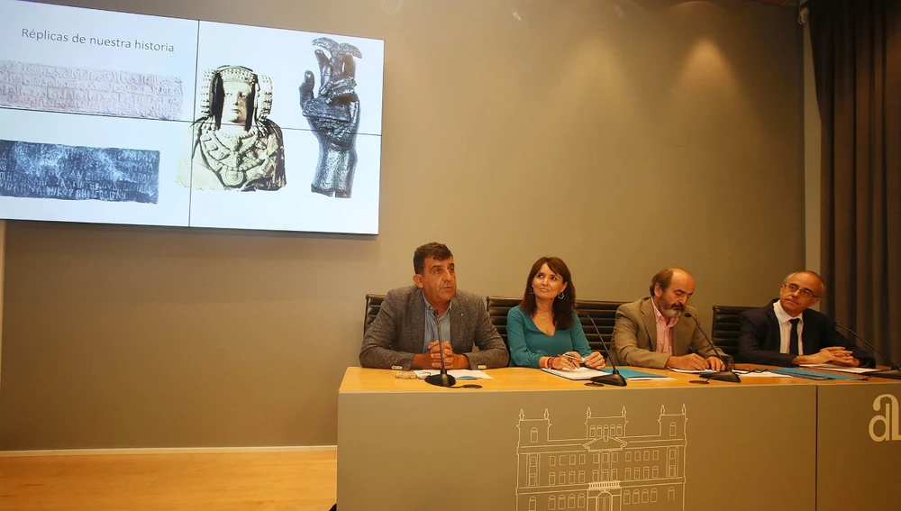 Presentación de la exposición 'Alicante. Tesoros del MARQ' que viaja a Irán. 