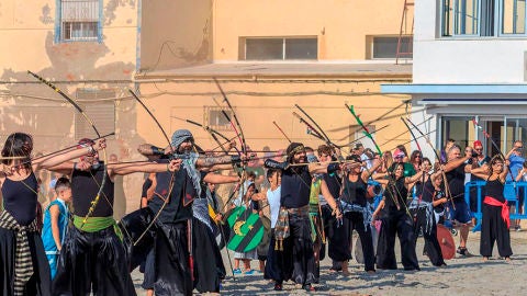 Asalto Moro de las fiestas patronales de Santa Pola de 2018.