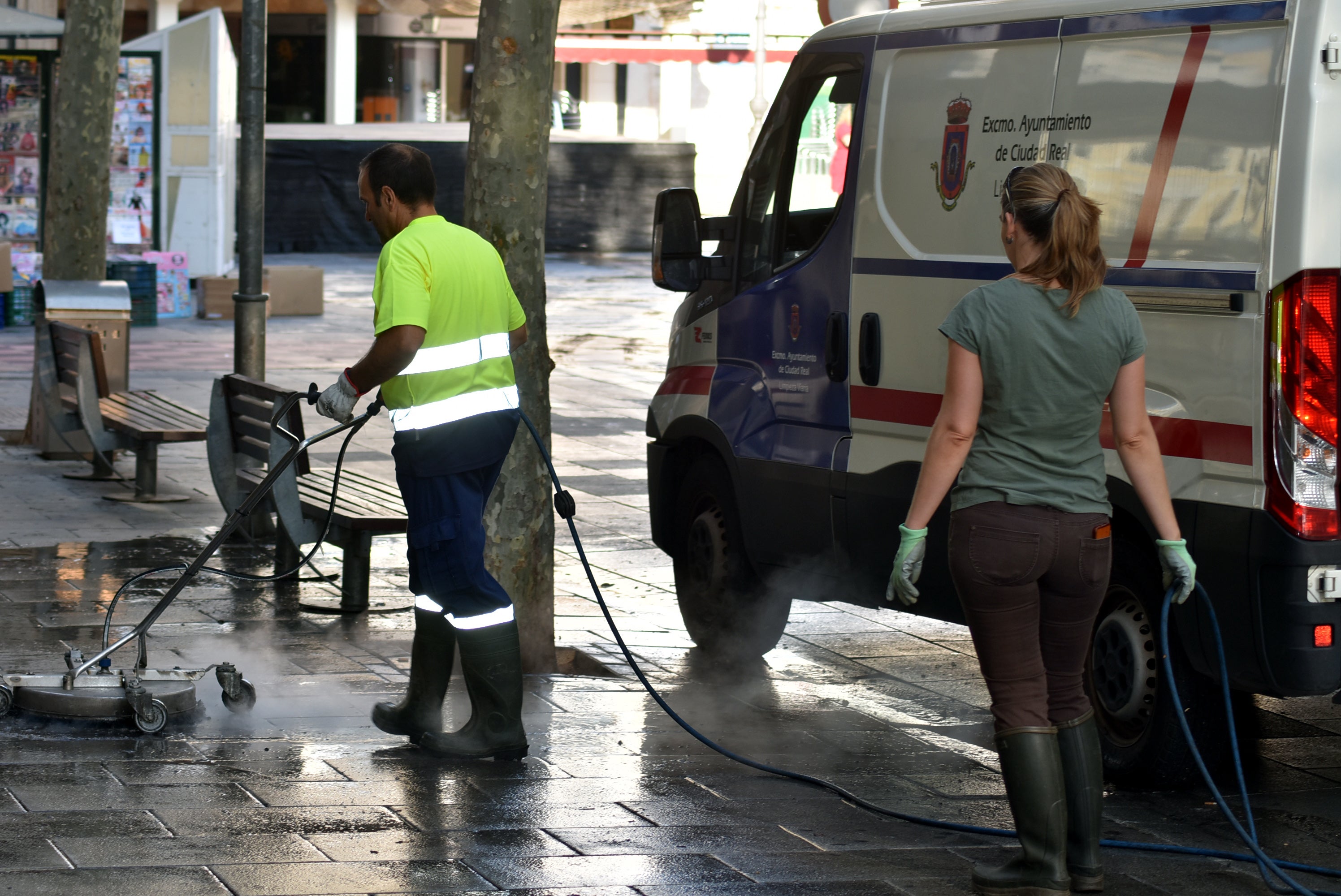 El Ayuntamiento de Ciudad Real comienza a desarrollar el Plan de Limpieza Intensiva El Ayuntamiento de Ciudad Real comienza a desarrollar el Plan de Limpieza Intensiva