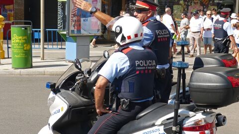 Imagen de archivo de los Mossos d&rsquo;Esquadra