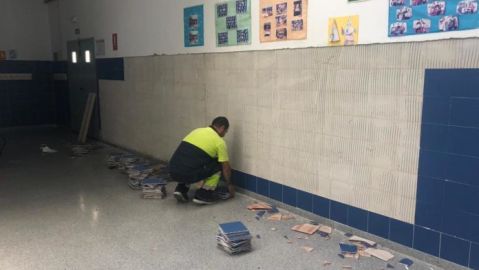 Durante el verano el Ayuntamiento ha realizado obras de mantenimiento en los colegios