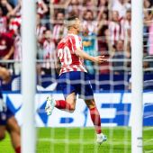 Vitolo marca el empate para el Atlético ante el Eibar