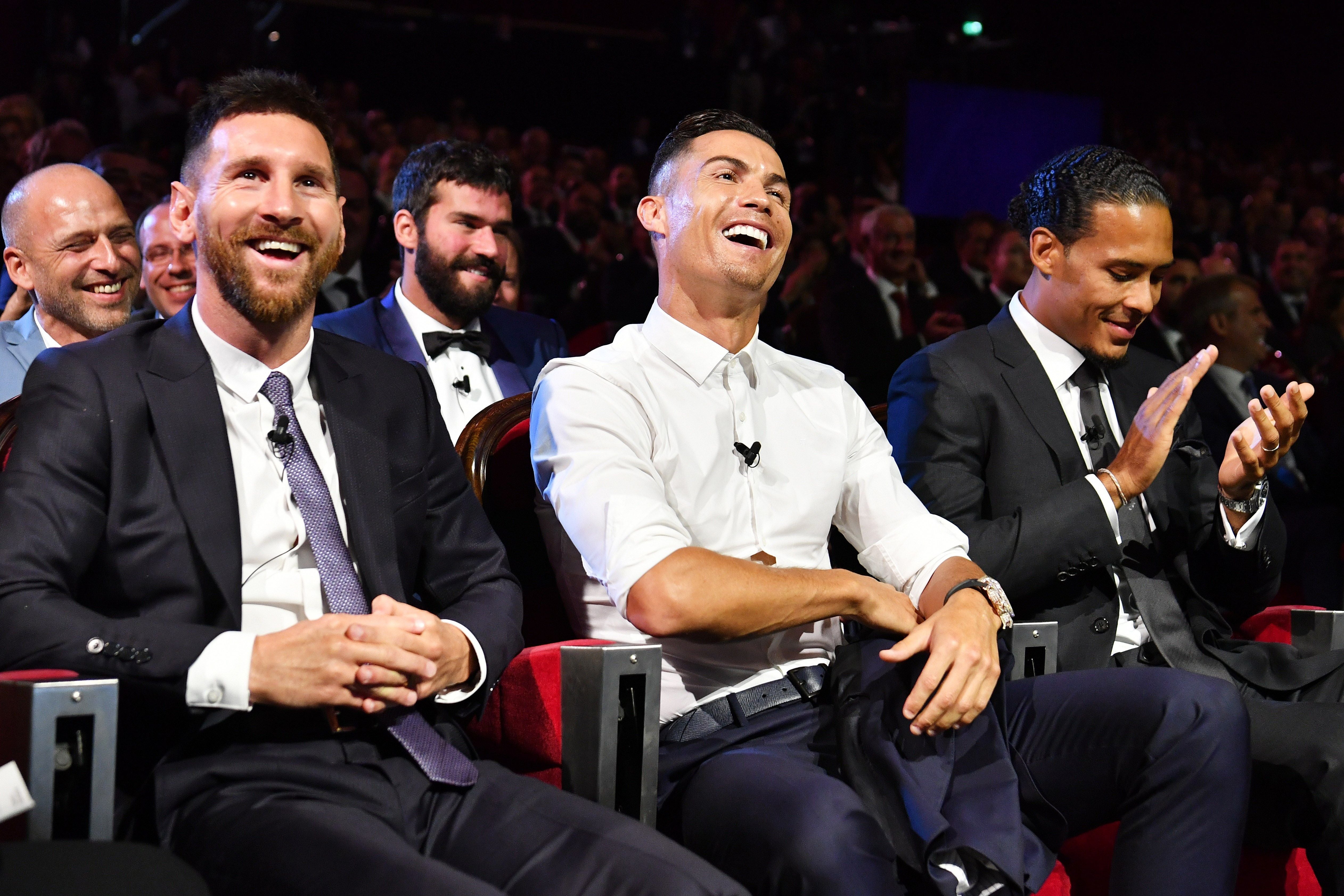 Messi, Cristiano Ronaldo y Van Dijk, candidatos al premio The Best de la FIFA Messi, Cristiano Ronaldo y Van Dijk, candidatos al premio The Best de la FIFA