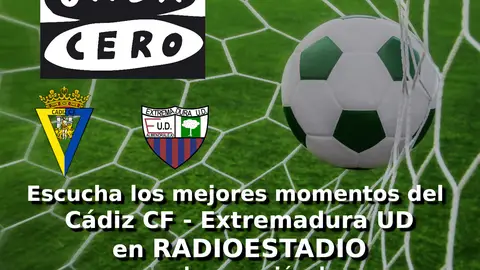 Radioestadio Cádiz Ya puedes escuchar los mejores momentos y los goles del Cádiz CF - Extremadura UD en Radioestadio con José Antonio Rivas.