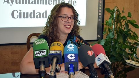 Sara Mart&iacute;nez, portavoz del equipo de Gobierno del Ayuntamiento de Ciudad Real