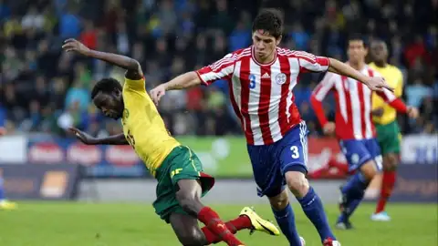 Danilo Ortiz fue internacional con la selección absoluta de Paraguay en el año 2014 y disputó los amistosos ante Camerún, Costa Rica y Francia. ELCHE CF