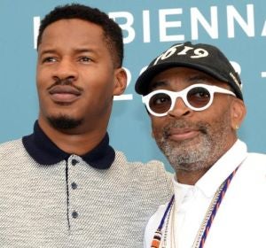 Los directores Nate Parker y Spike Lee, en la Mostra de Venecia 2019 Los directores Nate Parker y Spike Lee, en la Mostra de Venecia 2019