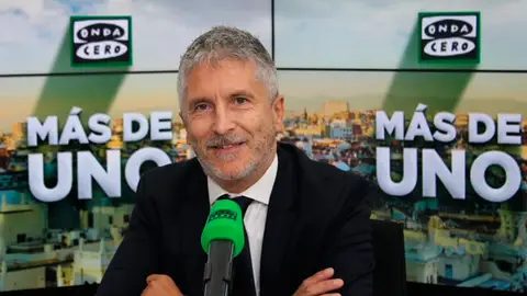 El ministro Fernando Grande-Marlaska en Onda Cero El ministro Fernando Grande-Marlaska en Onda Cero