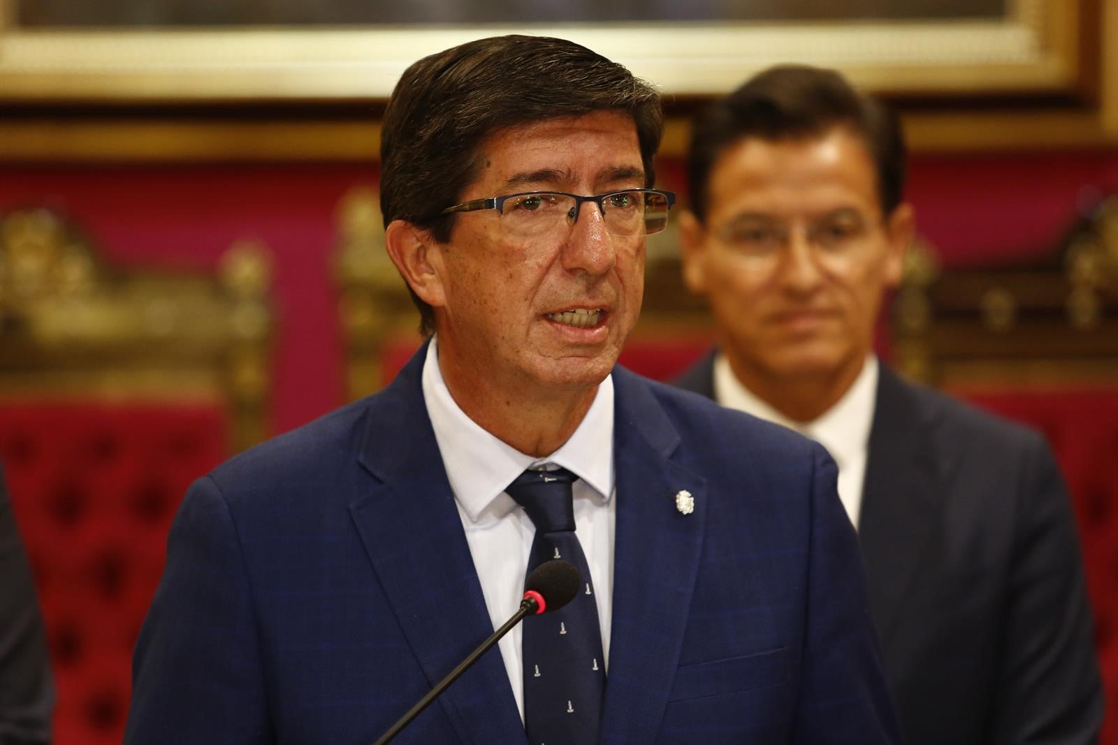Juan Marín: "Andalucía ha liderado el sector turístico en España por primera vez el mes de julio" Juan Marín: "Andalucía ha liderado el sector turístico en España por primera vez el mes de julio"
