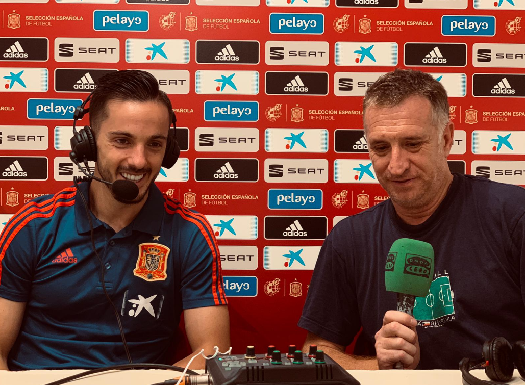 Pablo Sarabia: "Pensaba viajar a París para una ocasión especial y al final la primera vez ha sido para fichar por el PSG" Pablo Sarabia: "Pensaba viajar a París para una ocasión especial y al final la primera vez ha sido para fichar por el PSG"