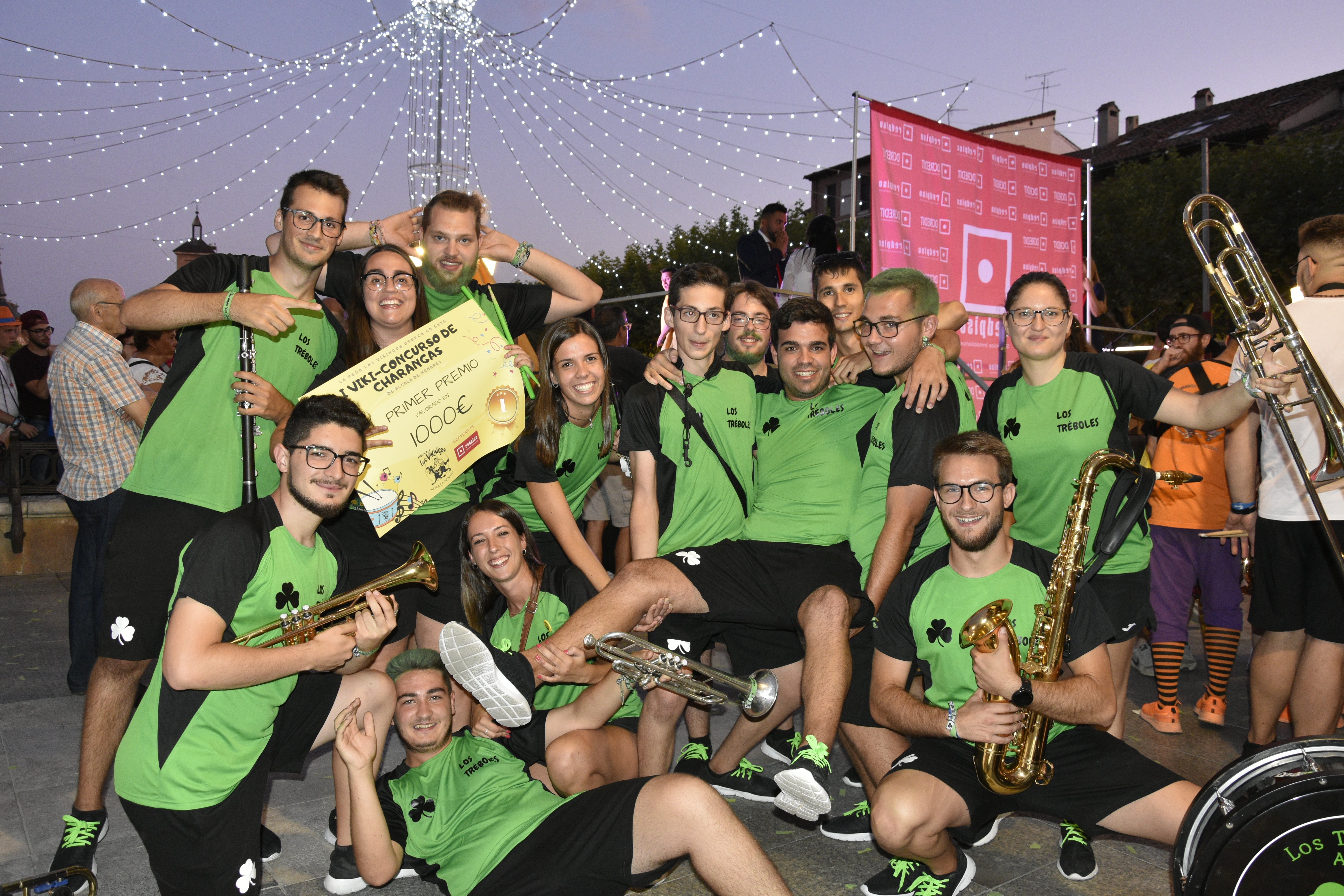 La charanga aspense ‘Los Tréboles’ se alza con la victoria en el I Viki-Concurso Nacional de Charangas La charanga aspense ‘Los Tréboles’ se alza con la victoria en el I Viki-Concurso Nacional de Charangas