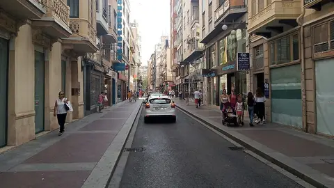 Calle Corredora de Elche. Calle Corredora de Elche.