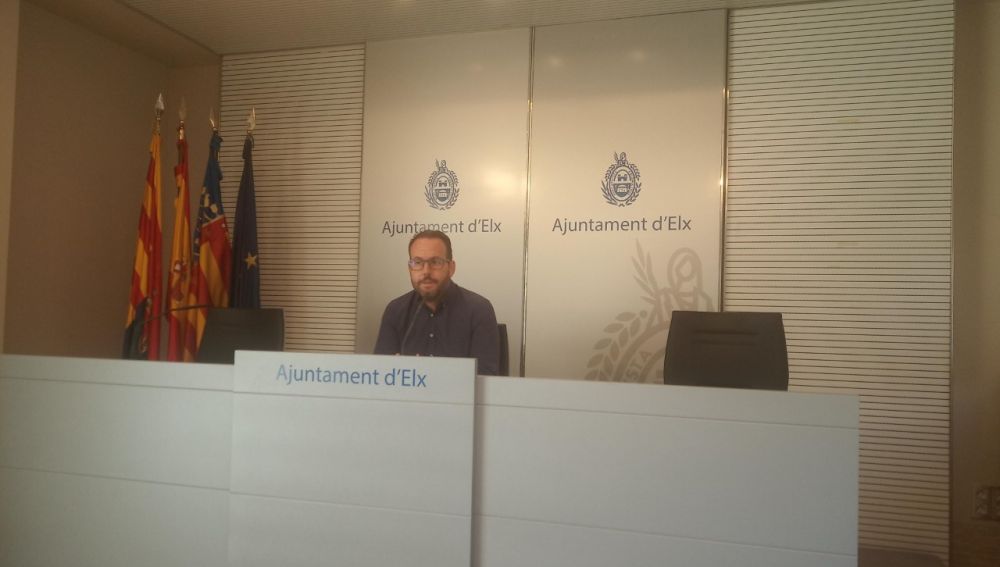 Héctor Díez, concejal de Contratación en el Ayuntamiento de Elche.