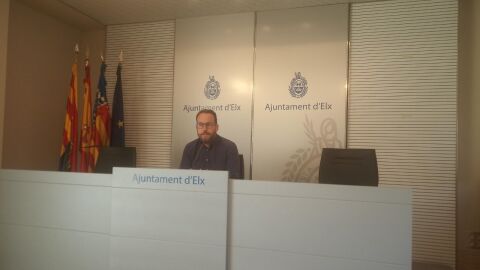 H&eacute;ctor D&iacute;ez, concejal de Contrataci&oacute;n en el Ayuntamiento de Elche.
