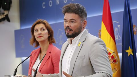 Gabriel Rufi&aacute;n, en el Congreso de los Diputados