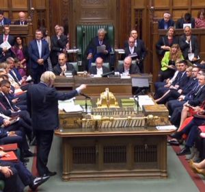 Johnson pierde el control del parlamento británico Johnson pierde el control del parlamento británico